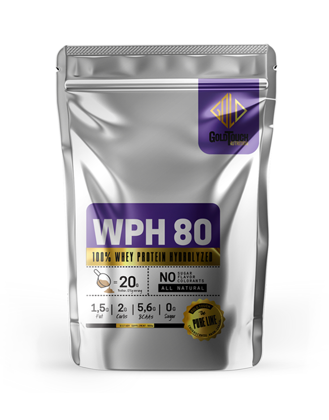 Pure WPH 80 (900g) – Υδρολυμένη(Hydrolyzed) Whey πρωτεΐνη – GoldTouch Nutrition